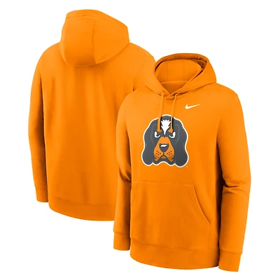 Men's Nike Tennessee Orange Volunteers Smokey Club Fleece Hoodie