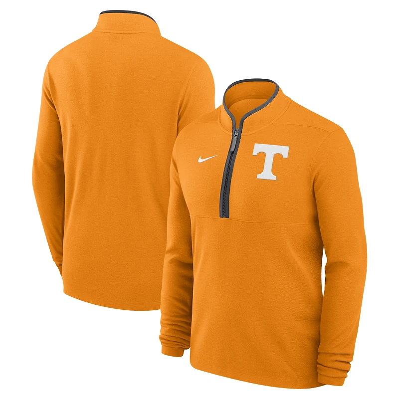 Haut Nike Tennessee Orange Volunteers Victory Performance à demi-zip pour homme