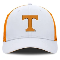 Casquette Nike blanche/orange Tennessee Volunteers 2025 Sideline Rise Local Performance Flex pour homme