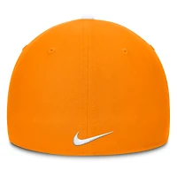 Casquette Nike blanche/orange Tennessee Volunteers 2025 Sideline Rise Local Performance Flex pour homme