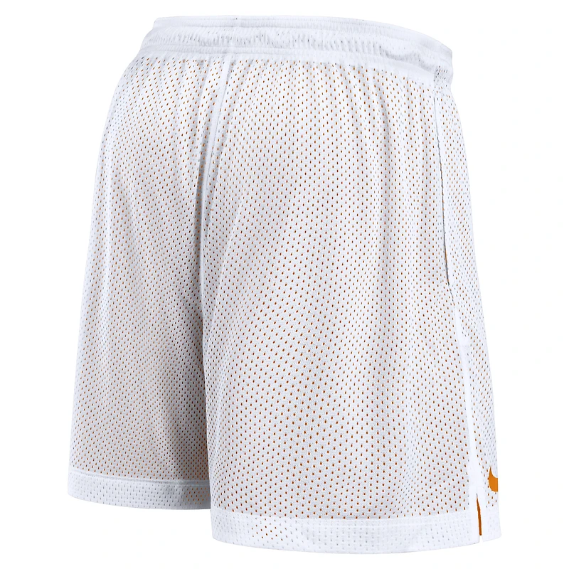 Men's Nike White/Tennessee Orange Tennessee Volunteers Primetime Reversible Performance Shorts
