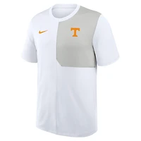 Maillot d'entraîneur Nike blanc Tennessee Volunteers 2025 Sideline UV Dri-FIT pour homme