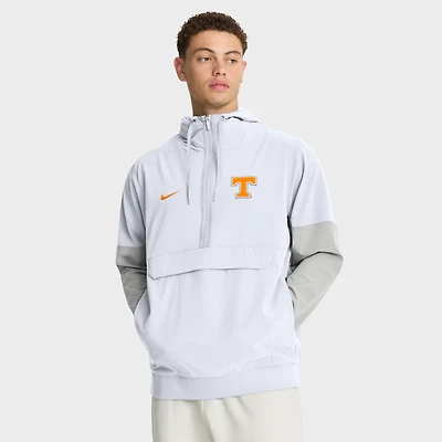 Veste à capuche Nike blanche Tennessee Volunteers demi-zip pour homme