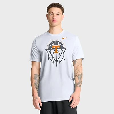 Men's Nike White Tennessee Volunteers Basketball Icon Legend Dri-FIT T-Shirt