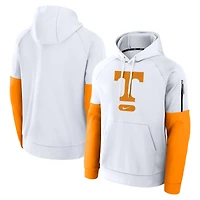 Men's Nike White Tennessee Volunteers Fitness Performance Pullover Hoodie