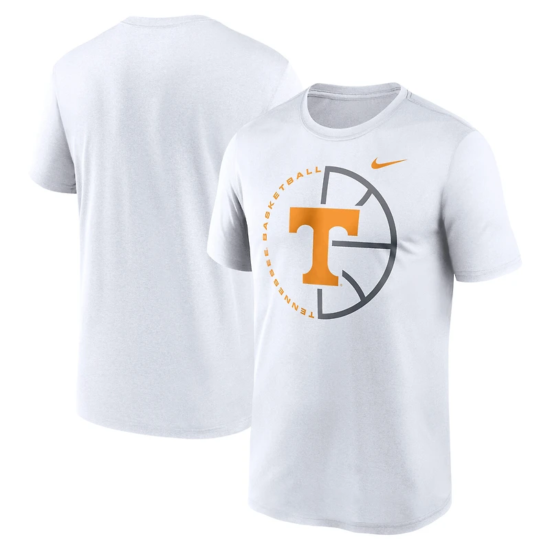 Men's Nike White Tennessee Volunteers Legend Basketball Icon Dri-Fit T-Shirt