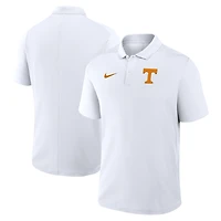 Men's Nike White Tennessee Volunteers Primetime Victory Primary Logo Performance Polo