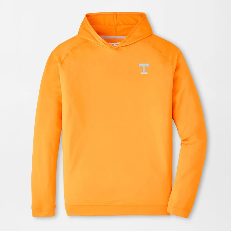 Sweat à capuche Peter Millar Tennessee Orange Volunteers Pine Performance pour homme