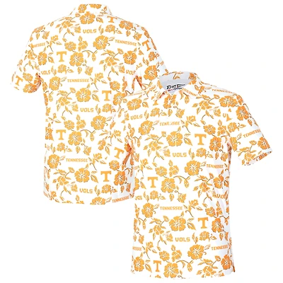 Men's Reyn Spooner  White Tennessee Volunteers Pua Performance Polo
