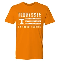 Men's Tennessee Orange Volunteers Banner Flag T-Shirt
