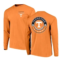 Men's  Tennessee Orange Volunteers Circle Seal Alumni Long-Sleeve T-Shirt