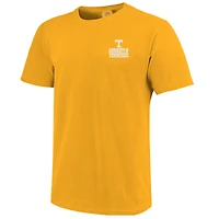 T-shirt à doublure épaisse pour homme, motif paysage, couleurs confortables, orange, Tennessee Volunteers