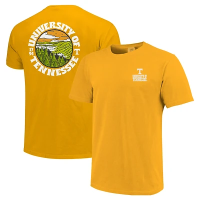 Men's  Tennessee Orange Volunteers Comfort Colors Thick Lined Landscape T-Shirt