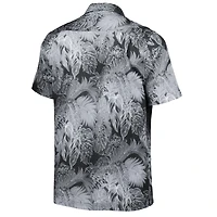 Men's Tommy Bahama Black Tennessee Volunteers Big & Tall Coast Luminescent Fronds IslandZone Button-Up Camp Shirt