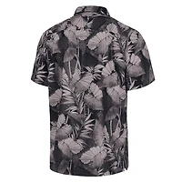 Men's Tommy Bahama Black Tennessee Volunteers Big & Tall Coast Nuevo Fronds IslandZone Button-Up Shirt
