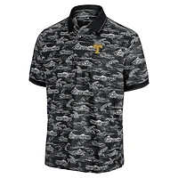 Men's Tommy Bahama Black Tennessee Volunteers Sport Bay View IslandZone Polo