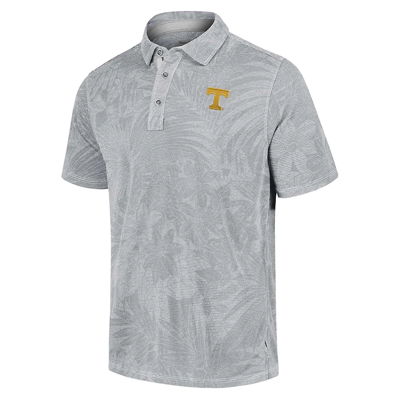 Polo Tommy Bahama gris pour homme Tennessee Volunteers Big & Tall Sport Santiago Paradise