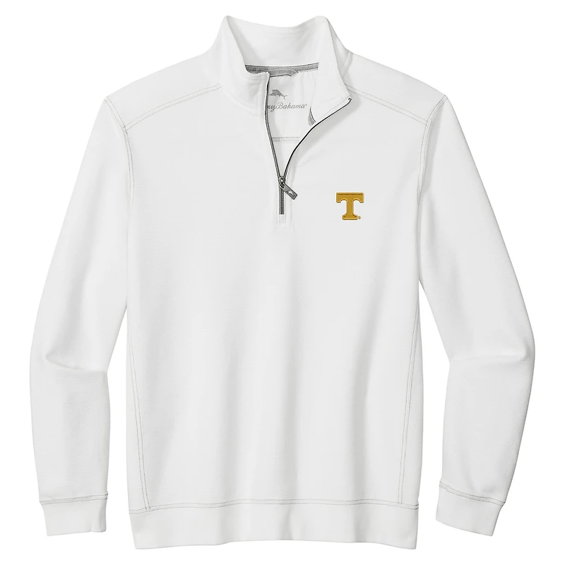 Veste Tommy Bahama blanche pour homme, manches longues, Tennessee Volunteers, Montego Bay
