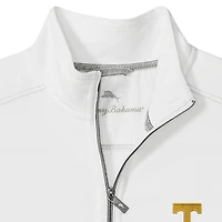 Men's Tommy Bahama White Tennessee Volunteers Montego Bay Half-Zip Jacket