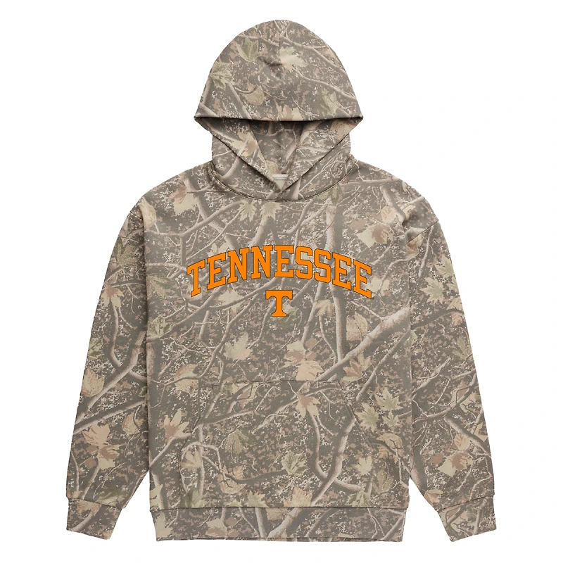 Sweat à capuche polaire camouflage Uscape Apparel pour homme, motif Tennessee Volunteers Back Bay