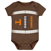 Newborn & Infant Brown Tennessee Volunteers Catch Me Football Bodysuit