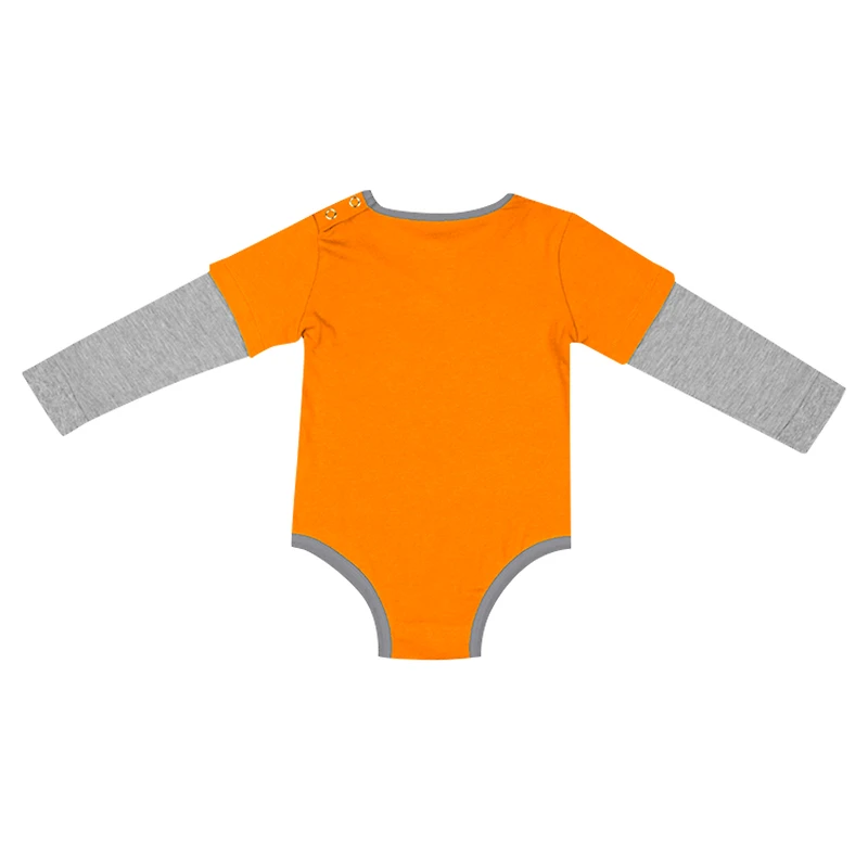 Newborn & Infant Colosseum Tennessee Orange Volunteers Next Stop Long Sleeve Bodysuit