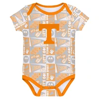 Newborn Tennessee Orange Volunteers Sunday Comics 3-Pack Bodysuit Set