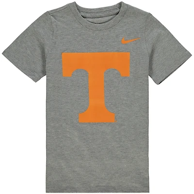 T-shirt préscolaire Nike Tennessee Volunteers Logo gris anthracite