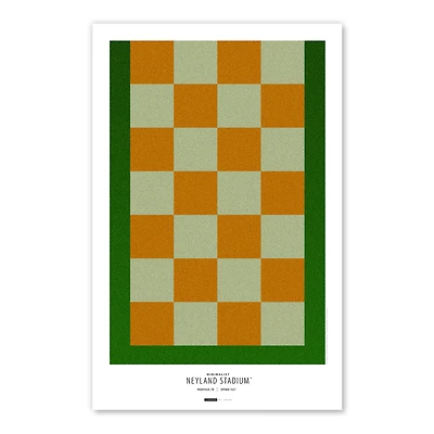 Tennessee Volunteers 11" x 17" Minimalist Stadium Poster Print