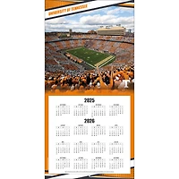 Calendrier mural 2026 des équipes des Tennessee Volunteers (12 po x 12 po)