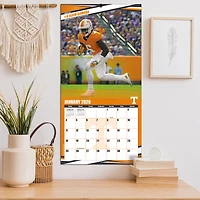 Calendrier mural 2026 des équipes des Tennessee Volunteers (12 po x 12 po)