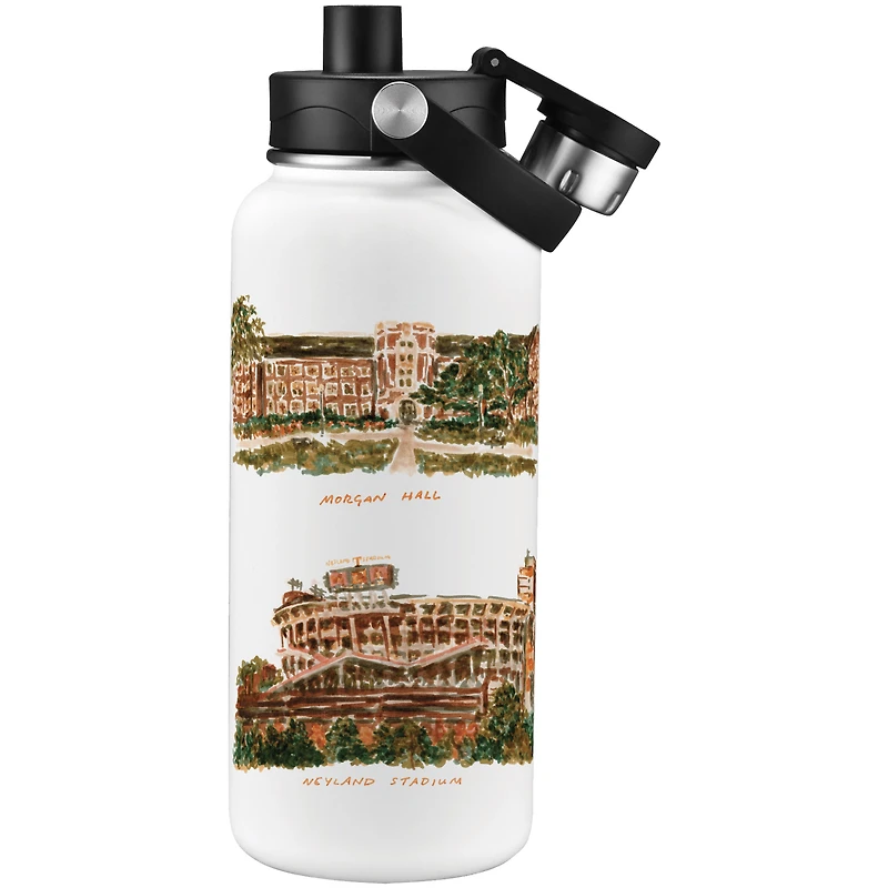 Tennessee Volunteers Laura Wilcox Watercolors 34oz. Water Bottle