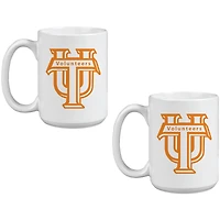 Tennessee Volunteers Two Pack 15oz. Vault Sketch Ceramic Mug Set