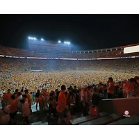 Photographie du stade non signé des volontaires Tennessee après leur victoire contre l'Alabama