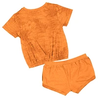 Ensemble t-shirt et short orange Tennessee Volunteers Fern pour tout-petits Colosseum