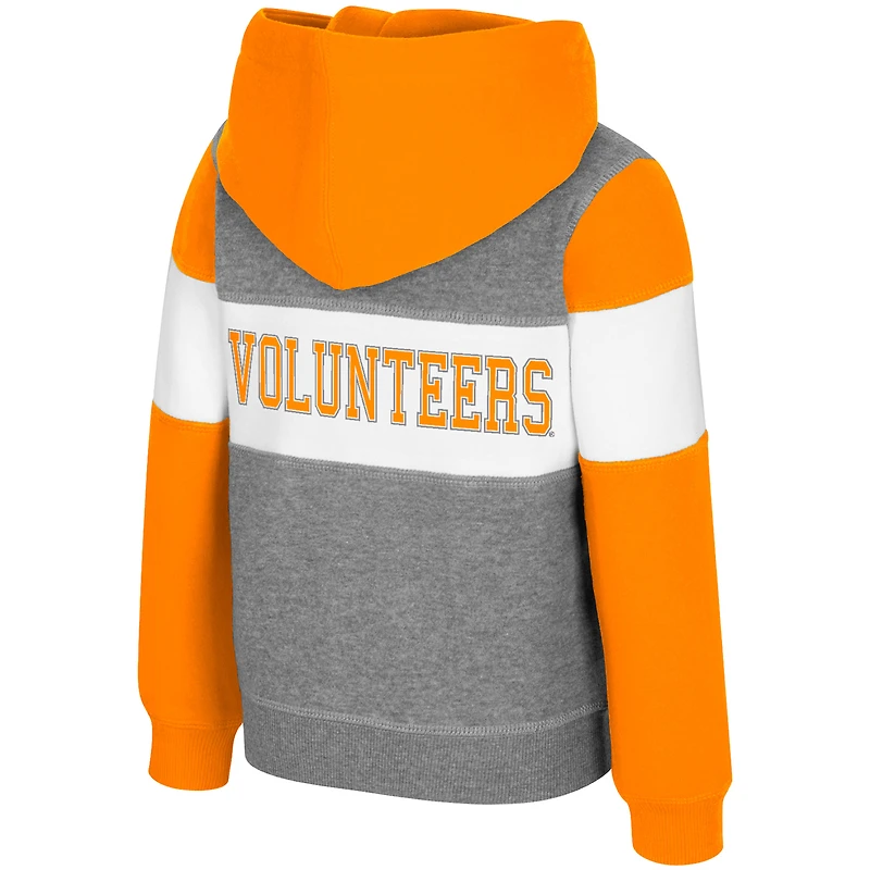 Toddler Colosseum Heather Gray Tennessee Volunteers Bert Full-Zip Hoodie