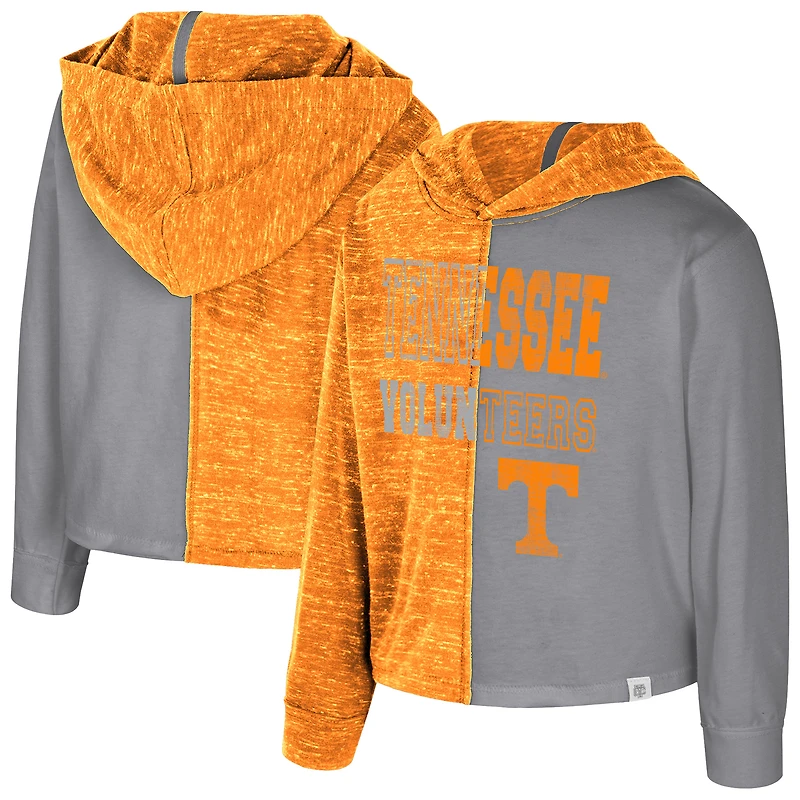 Sweat à capuche orange en tricot pour tout-petits des Tennessee Volunteers Gals du Colisée