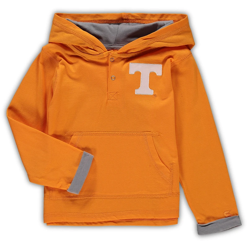 Ensemble sweat à capuche et pantalon de survêtement Tennessee Volunteers Orange/Heathered Grey pour tout-petits