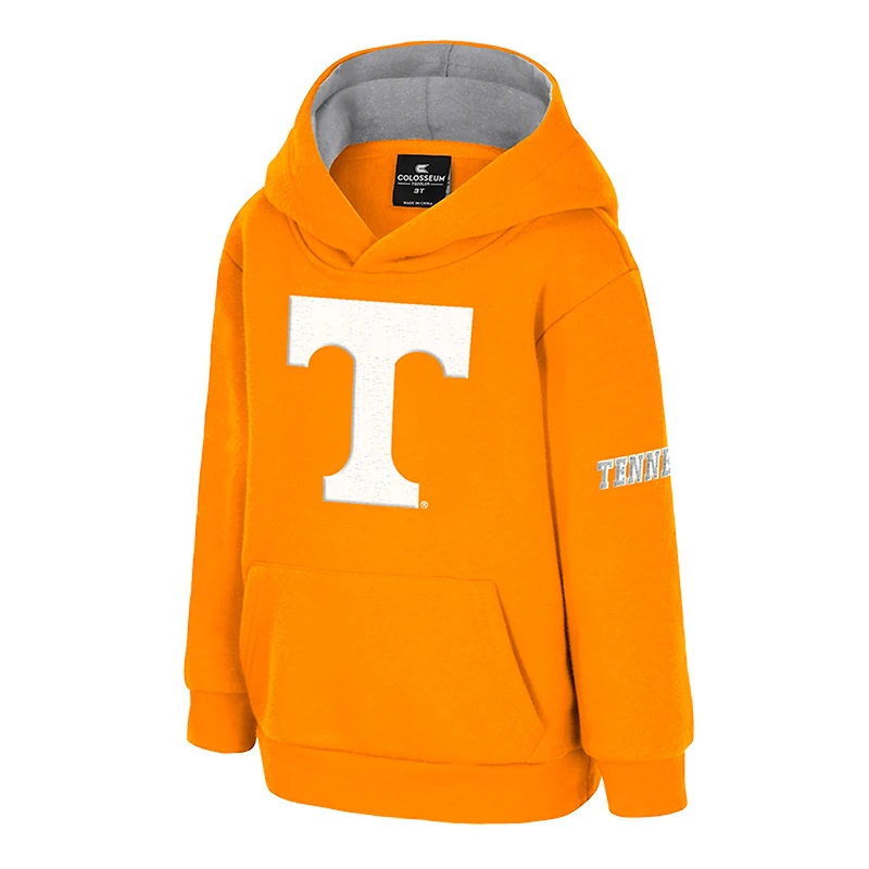 Toddler Colosseum  Tennessee Orange Volunteers Big Logo Volume Fleece Pullover Hoodie