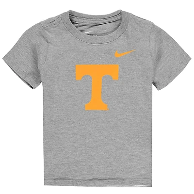 Toddler Nike Heathered Gray Tennessee Volunteers Logo T-Shirt