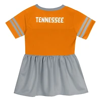 Robe en jersey tendance orange/gris Tennessee Volunteers Stadium Lights pour tout-petits Outerstuff