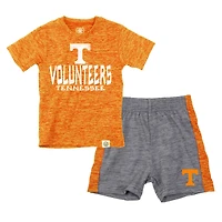 Toddler Wes & Willy Tennessee Volunteers Cloudy Yarn T-Shirt Shorts Set