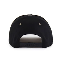 Unisex '47 Black Tennessee Volunteers Windowpane Plaid Collection Hitch Adjustable Hat