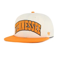 Unisex '47  Natural Tennessee Volunteers Crossover Off Hand Captain Adjustable Hat