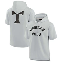 Sweat à capuche unisexe gris Fanatics Tennessee Volunteers Elements en polaire ultra douce manches courtes