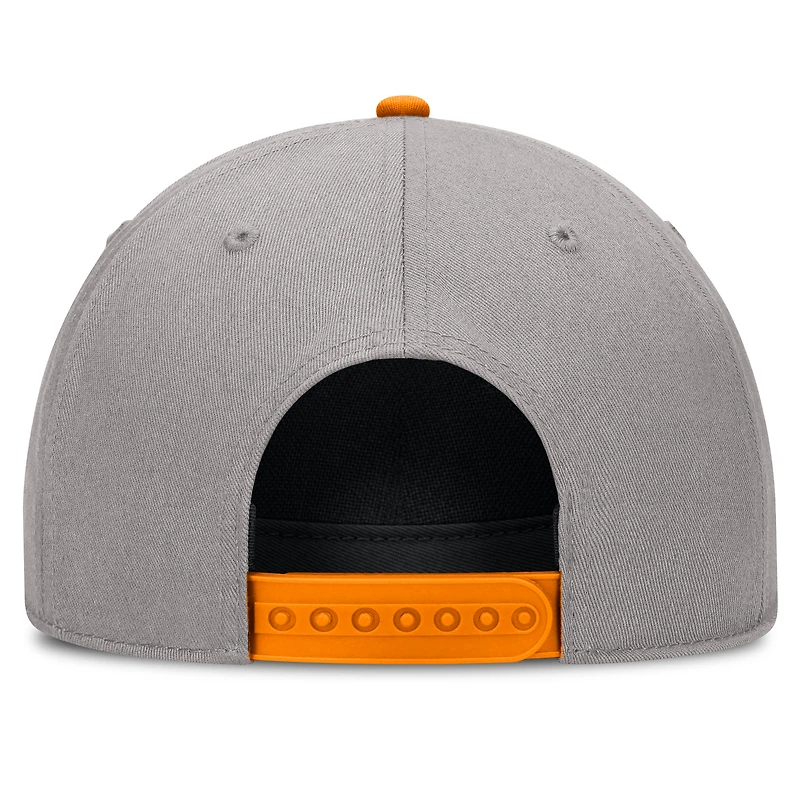 Casquette unisexe Nike grise Tennessee Volunteers Primetime Rise Rope ajustable