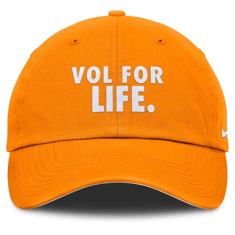 Unisex Nike Tennessee Orange Tennessee Volunteers Primetime Chant Club Adjustable Hat