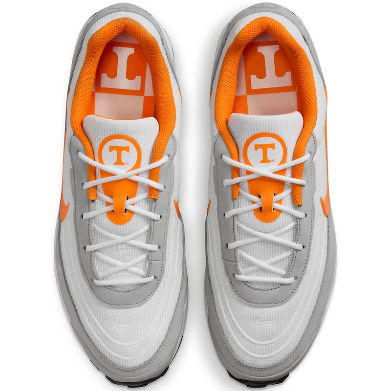 Baskets Nike Air Max Verse blanches unisexes des Tennessee Volunteers