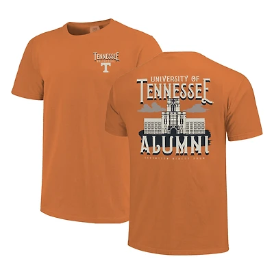 T-shirt unisexe Tennessee Orange Volunteers Comfort Colors Campus Alumni