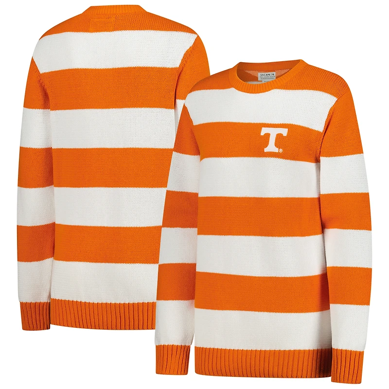 Pull unisexe Uscape Apparel crème Tennessee Volunteers Renew Knit Stadium